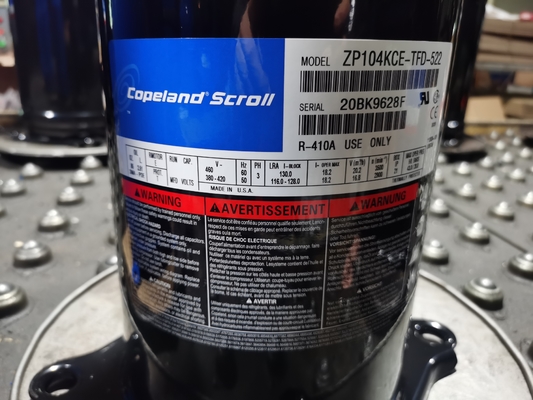 comprare Compressore ermetico del compressore ZB21KQE-TFD-558 del rotolo di Copeland di bassa temperatura 3HP online manufacture