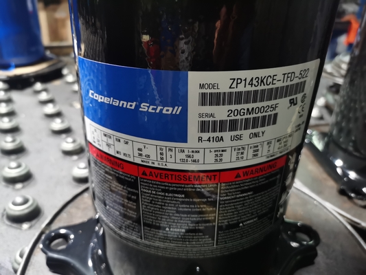 comprare Compressore ZB45KQE-TFD-558 del rotolo di 3 Phase/6HP Copeland ermetico per il frigorifero commerciale online manufacture