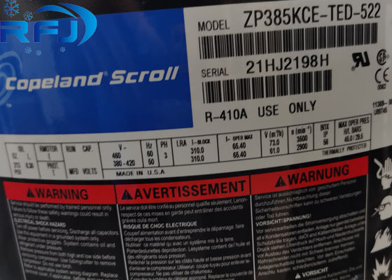 comprare ZP385KCE-TWD-522 Copeland Scroll Compressor Refrigerazione per aria condizionata 3Fase online manufacture