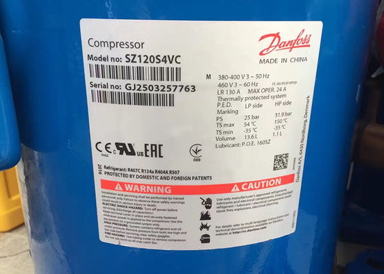 comprare Compressore del rotolo del frigorifero elettrico R22 SM120S4VC SM120-4VM 10HP per cella frigorifera online manufacture