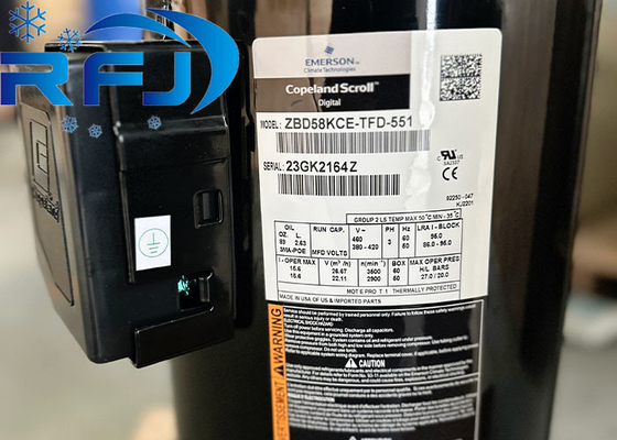 comprare Compressore di refrigerazione Copeland serie ZBD 8HP ZBD58KCE-TFD-551 online manufacture