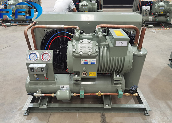 comprare 3-5HP Semi-ermetico raffreddato ad aria a bassa temperatura unità di condensazione dimensioni compatte online manufacture