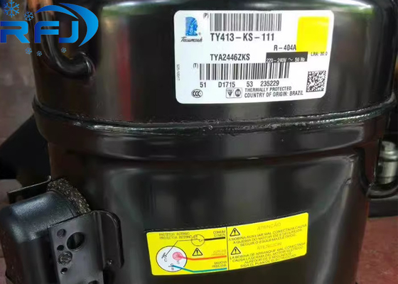 comprare 220-240V 1PH 50Hz Compressore di raffreddamento TYA2446ZKS con carica di olio da 525,3 cc e design a pistone ermetico online manufacture