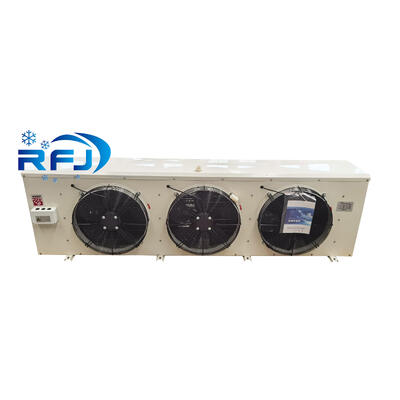 comprare Refrigeratore d'aria industriale da soffitto DL125 con capacità di raffreddamento di 27,6 kW e flusso d'aria di 18000 m³/h per celle frigorifere online manufacture