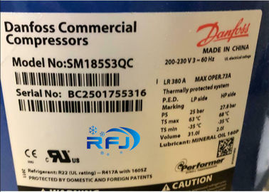 comprare Compressore industriale di refrigerazione di Sm185s4rc per la cella frigorifera del congelatore del condizionamento d'aria R22 online manufacture