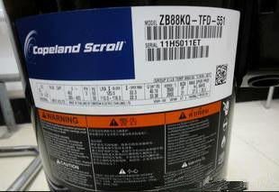 Compressore del rotolo di refrigerazione R22 per il condizionatore d'aria ZB88KQ-TFD-551