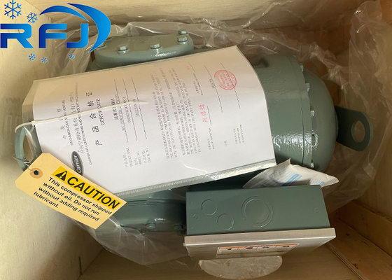 Verde Grey Color di bassa temperatura 06ER099 Carlyle Semi Hermetic Compressor 30HP 50Hz