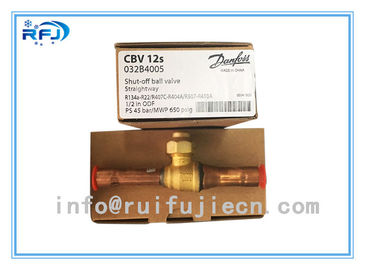 Il tipo compressore dei CUCCIOLI CBV della refrigerazione parte la valvola a sfera d'ottone CBV12S