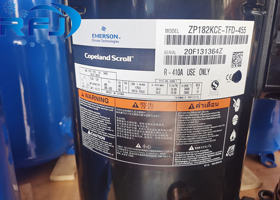 Compressore Copeland Scroll ZP182KCE-TFD-455 per l'industria HVAC