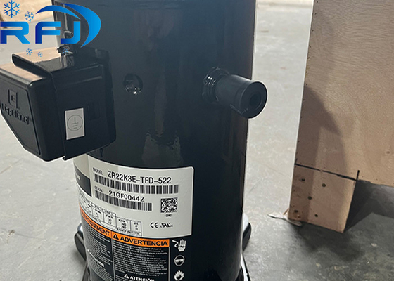 Compressore a rotoli della serie ZR Copeland 1.8~5.7HP Equipaggiamento di refrigerazione ZR22K3-PFJ-552 1PHASE ZR22~ZR68