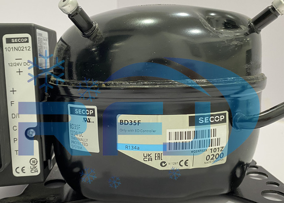 BD35F Compressore di refrigerazione a pistone ermetico R134a 100-240V/50-60Hz