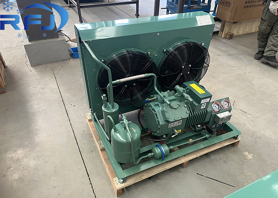 220-240V/1PH/50Hz Voltaggio 2HP Unità di condensazione a bassa temperatura a bassa temperatura semi-chiusa per raffreddamento commerciale