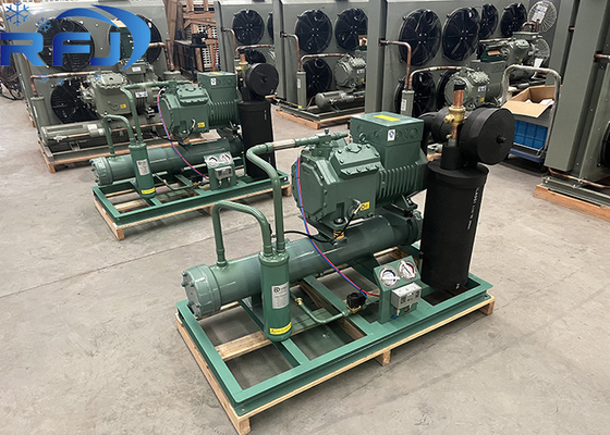 Chiller ad acqua semi-chiuso a temperatura media e alta da 8 CV con capacità di raffreddamento a condensatore da 6642-31401 W