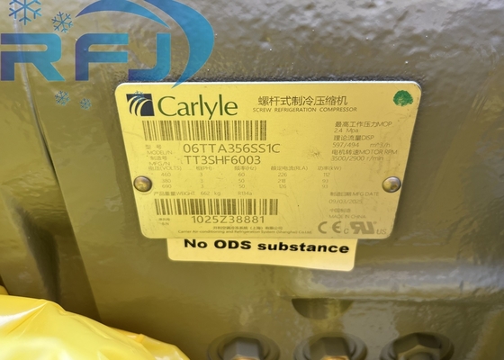 112KW Max Power Compressore a vite per 356 CFM refrigerante R134A in applicazioni industriali