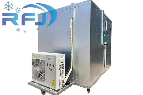 Sala frigorifera industriale flessibile per lo stoccaggio a temperatura controllata
