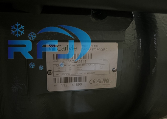 06DA5372BC0650 Compressore di refrigerazione semi-ermetico Carlyle