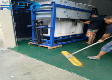 3 -10 tonnellate di macchina per ghiaccio industriale, macchina di fabbricazione di ghiaccio del fiocco per industria dell'acqua di mare