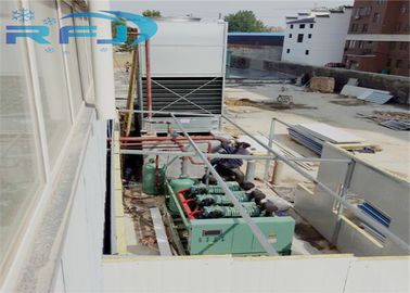 Pannello industriale dell'isolamento del panino del poliuretano della cella frigorifera del compressore a vite di Bitzer
