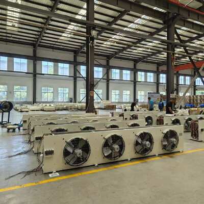 Evaporatore DD255 resistente alle macchie ad alta efficienza per grandi magazzini centrali di distribuzione del freddo