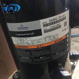 Compressore 8HP del rotolo di R404a/R507 Copeland 3 alimentazione di CA di fase ZB58KQE-TFD-522