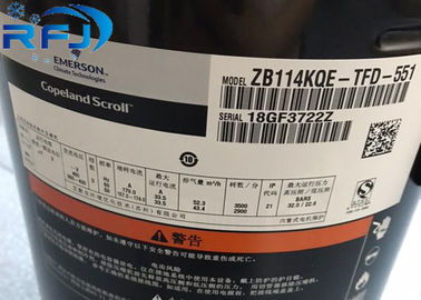 Unità di condensazione del condizionamento d'aria del compressore del rotolo di ZB114KQE-TFD 15hp Copeland