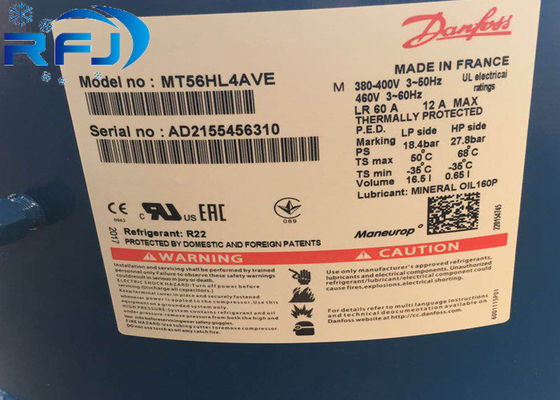 Compressore di refrigerazione a pistoni, MTZ144HV4VE Ac Scroll Compressore Durable