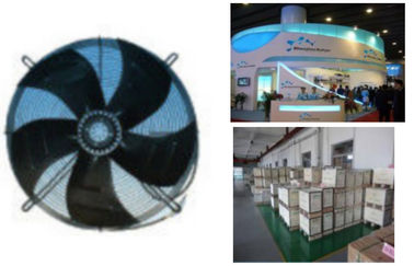 Motore del ventilatore assiale del condensatore del frigorifero dell'acciaio inossidabile con 4/6 dei pali